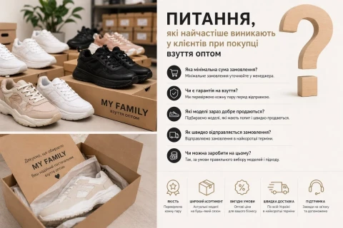 👉 Вопросы, которые чаще всего возникают у клиентов при покупке обуви оптом часть вторая