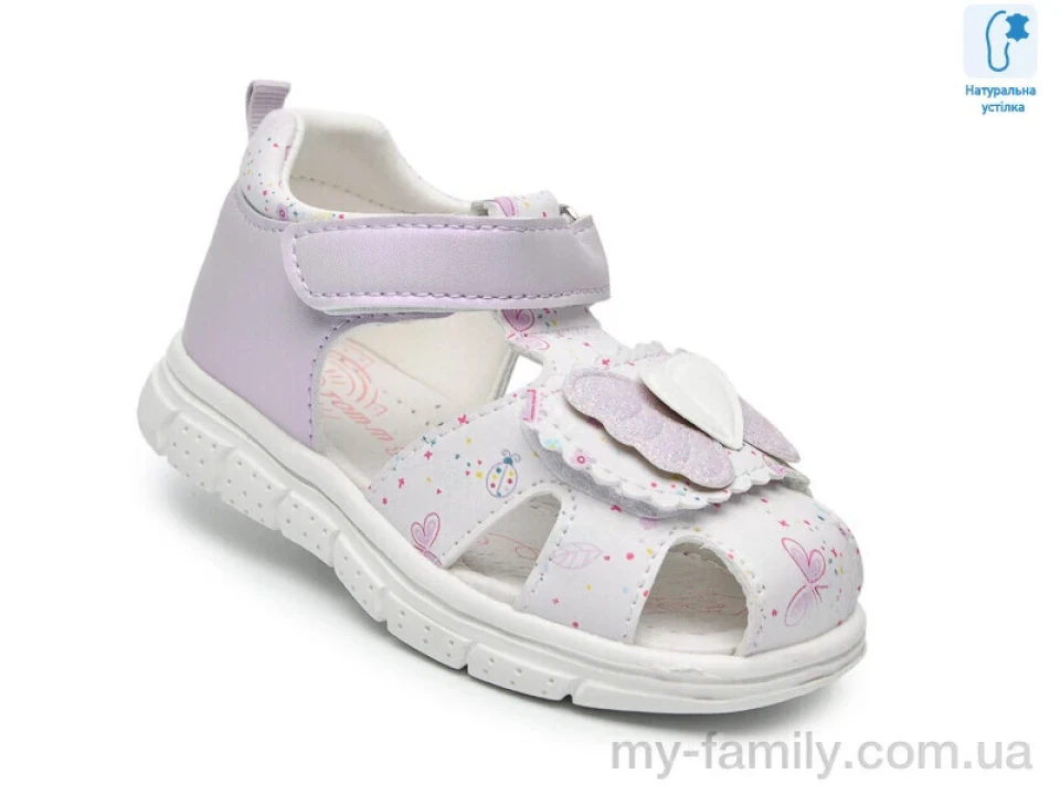 Босоножки искусственная кожа фиолетовый дети девочка, Детские босоножки оптом
