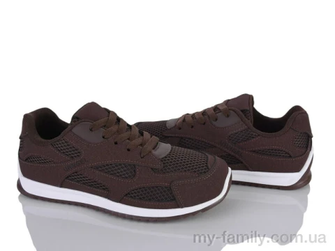 Кроссовки искусственная замша-текстиль коричневый женщины -, Женские кроссовки оптом
