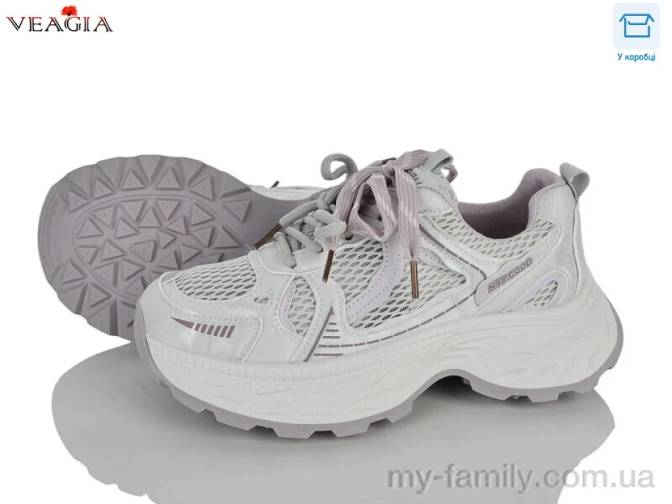 Кроссовки искусственная кожа-текстиль серый женщины -, Женские кроссовки оптом