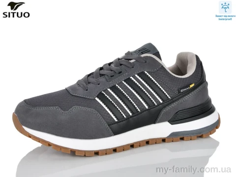 Кросівки штучна замша-плащівка сірий чоловіки -, Чоловічі кросівки оптом