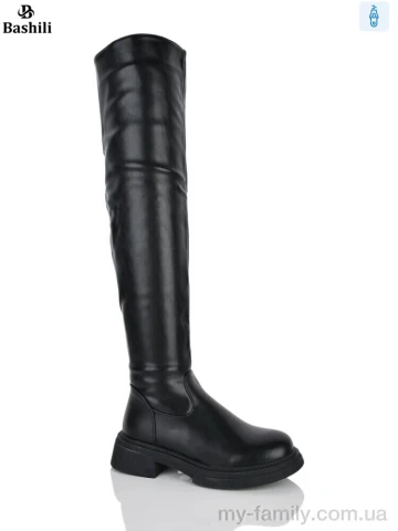 Ботфорты искусственная кожа черный женщины -, Взуття оптом женщины