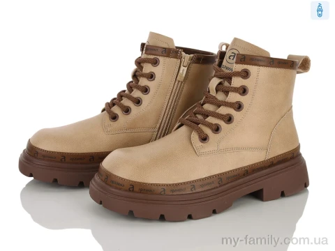 Ботинки искусственная кожа коричневый дети девочка, Взуття оптом дети