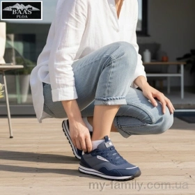 Кросівки штучна замша-текстиль синій жінки -, Жіночі кросівки оптом