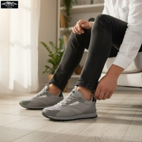 Кросівки штучна замша-текстиль сірий жінки -, Жіночі кросівки оптом