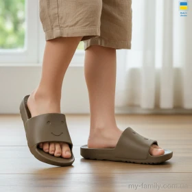 Шльопанці піна хакі діти хлопчик, Дитячі шльопанці оптом