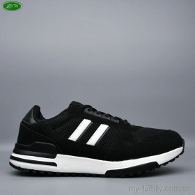 Кросівки штучна замша-текстиль чорний чоловіки -, Чоловічі кросівки оптом