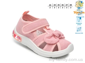 Капці текстиль рожевий діти дівчинка, Дитячі капці оптом