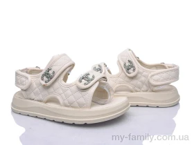 Босоніжки штучна шкіра бежевий діти дівчинка, Взуття оптом діти