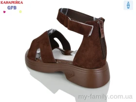 Босоніжки штучна замша коричневий діти дівчинка, Взуття оптом діти