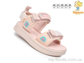Босоніжки штучна шкіра-текстиль рожевий діти дівчинка, Взуття оптом діти