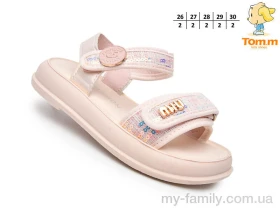 Босоніжки штучна шкіра-текстиль рожевий діти дівчинка, Взуття оптом діти