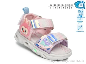 Босоніжки штучна шкіра-текстиль рожевий діти дівчинка, Взуття оптом діти