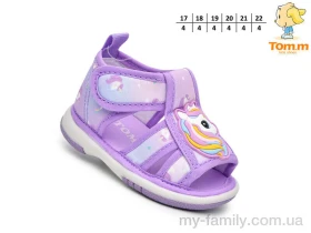 Босоніжки текстиль фіолетовий діти дівчинка, Взуття оптом діти