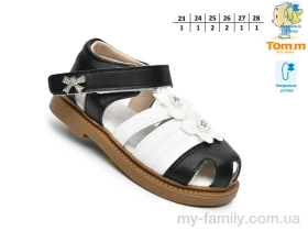 Босоніжки штучна шкіра чорний діти дівчинка, Взуття оптом діти