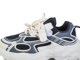 Кросівки штучна шкіра-текстиль сірий діти унісекс, Дитячі кросівки оптом