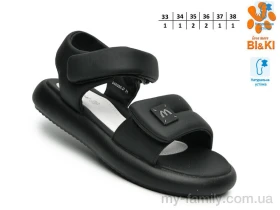 Босоніжки штучна шкіра чорний діти дівчинка, Взуття оптом діти