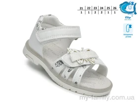 Босоніжки штучна шкіра білий діти дівчинка, Взуття оптом діти