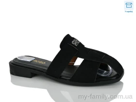 Шльопанці штучна замша чорний жінки -, Жіночі шльопанці оптом