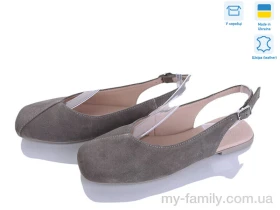 Туфлі натуральна замша сірий жінки -, Туфлі жіночі оптом