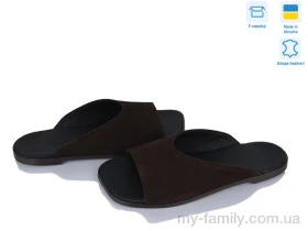 Шльопанці натуральна замша коричневий жінки -, Жіночі шльопанці оптом