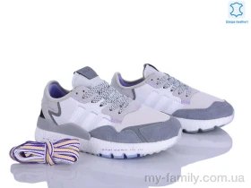 Кросівки натуральна замша-текстиль сірий жінки -, Жіночі кросівки оптом