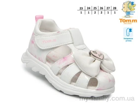 Босоніжки штучна шкіра білий діти дівчинка, Взуття оптом діти