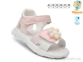 Босоніжки штучна шкіра рожевий діти дівчинка, Взуття оптом діти