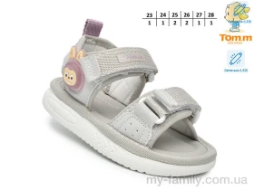 Босоніжки текстиль сірий діти дівчинка, Взуття оптом діти