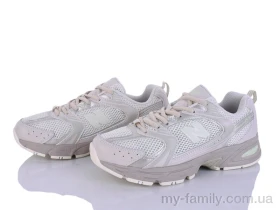 Кросівки штучна шкіра-текстиль бежевий жінки -, Жіночі кросівки оптом