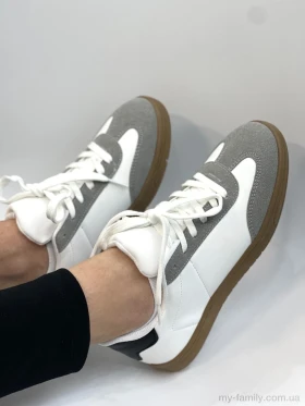 Кросівки штучна шкіра-штучна замша білий жінки -, Жіночі кросівки оптом