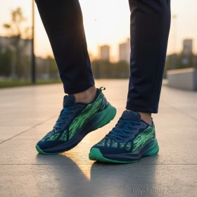 Кросівки текстиль синій чоловіки -, Чоловічі кросівки оптом