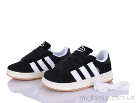 Кросівки штучна замша чорний діти унісекс, Дитячі кросівки оптом