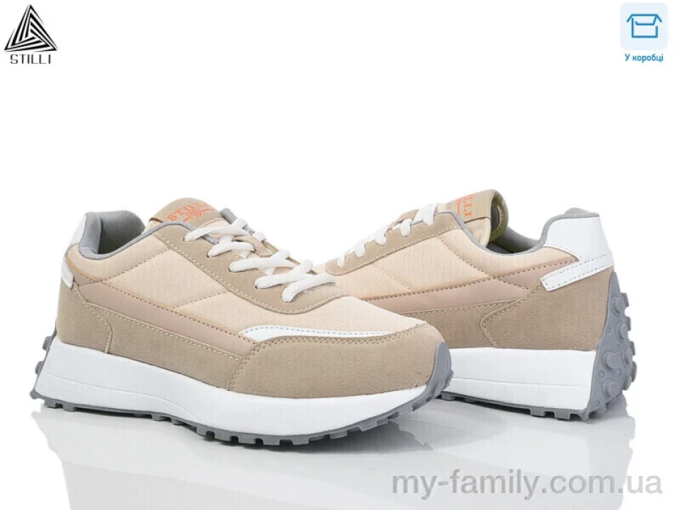 Кросівки штучна замша-текстиль бежевий жінки -, Жіночі кросівки оптом