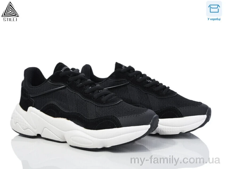 Кросівки штучна шкіра-текстиль чорний жінки -, Жіночі кросівки оптом