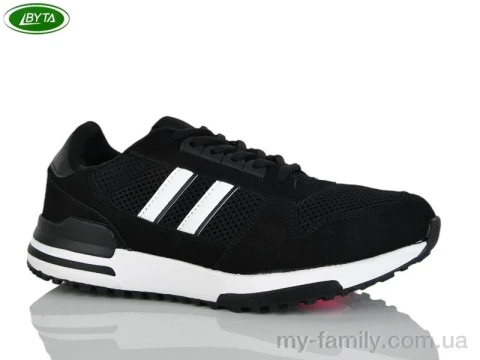 Кросівки штучна замша-текстиль чорний чоловіки -, Чоловічі кросівки оптом