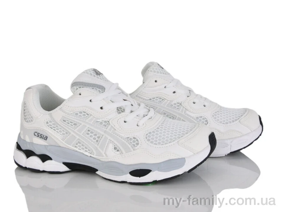 Кросівки штучна шкіра-текстиль білий жінки -, Жіночі кросівки оптом