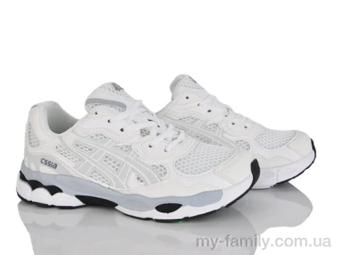 Кросівки штучна шкіра-текстиль білий жінки -, Жіночі кросівки оптом