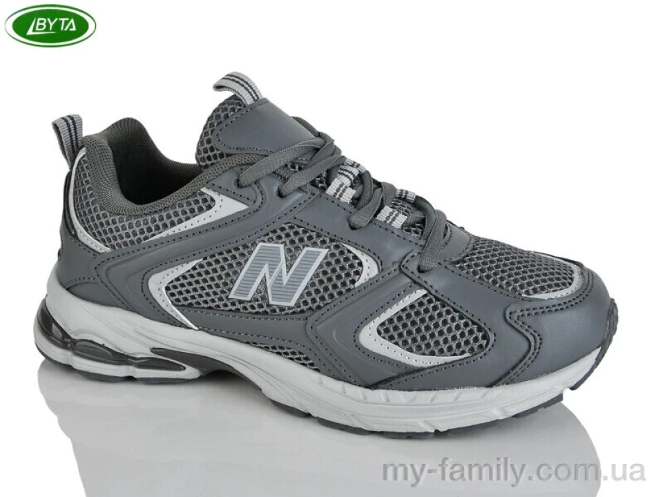 Кросівки штучна шкіра-текстиль сірий жінки -, Жіночі кросівки оптом