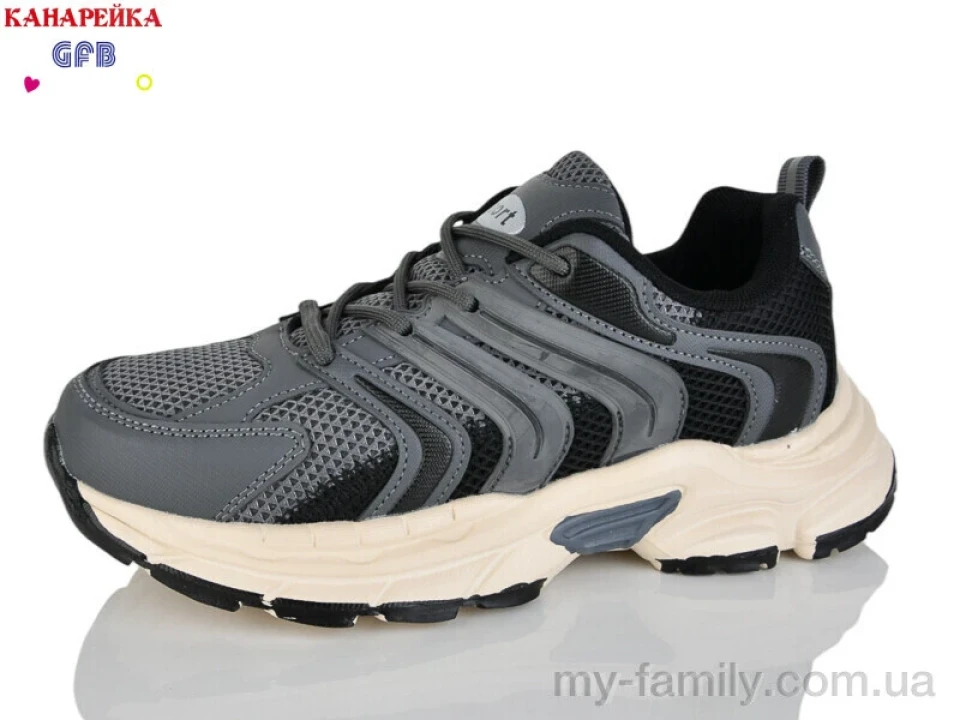 Кросівки штучна шкіра-текстиль сірий унісекс унісекс, Унісекс кросівки оптом