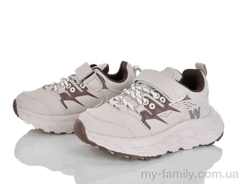 Кросівки штучна шкіра бежевий діти унісекс, Дитячі кросівки оптом