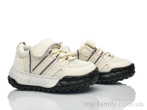 Кросівки штучна шкіра-текстиль бежевий діти унісекс, Дитячі кросівки оптом