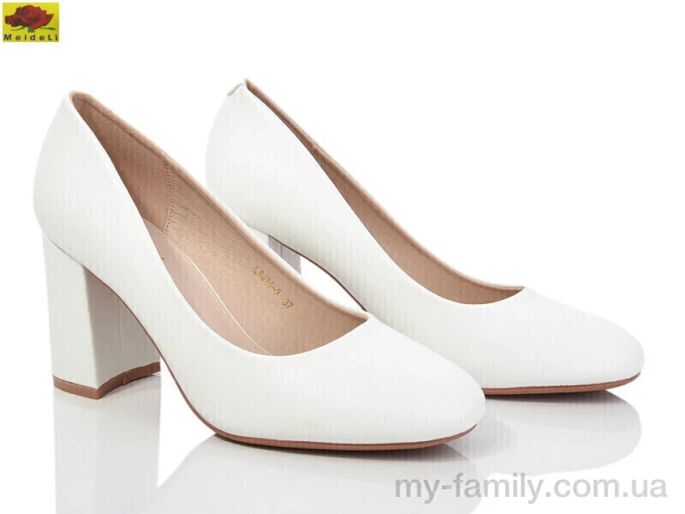 Туфлі штучна шкіра білий жінки -, Туфлі жіночі оптом