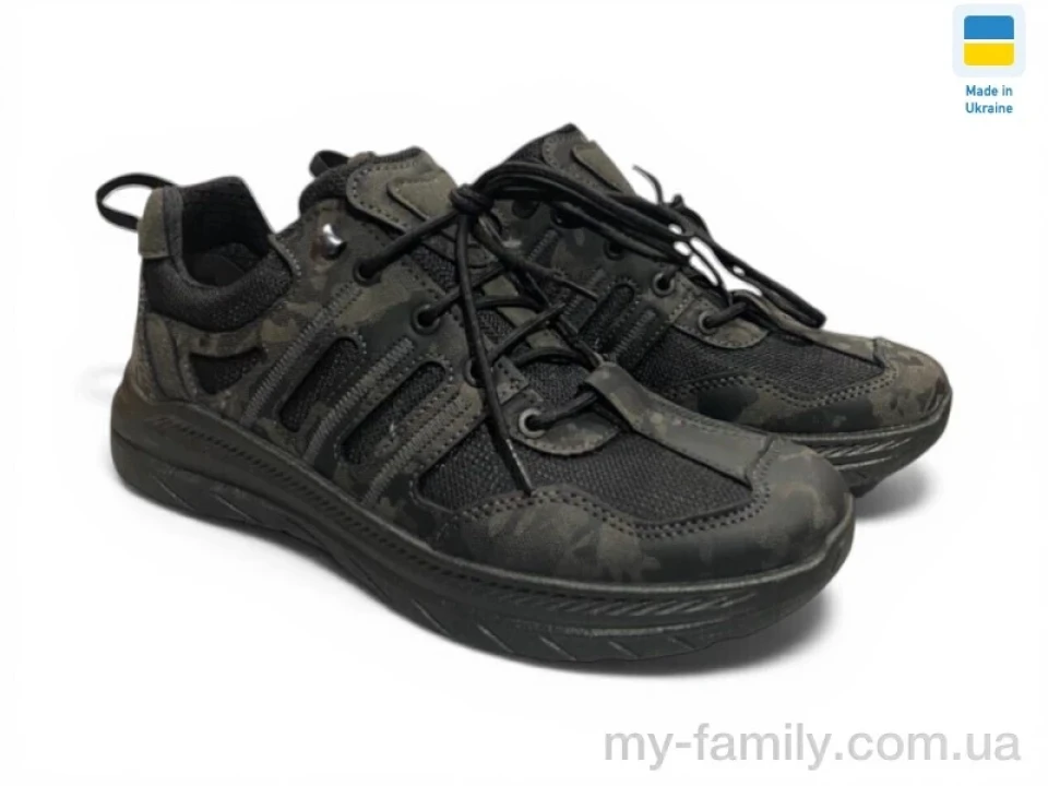 Кросівки штучна шкіра-текстиль чорний чоловіки -, Чоловічі кросівки оптом