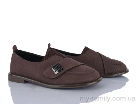 Туфли искусственная кожа коричневый женщины -, Туфли женские оптом