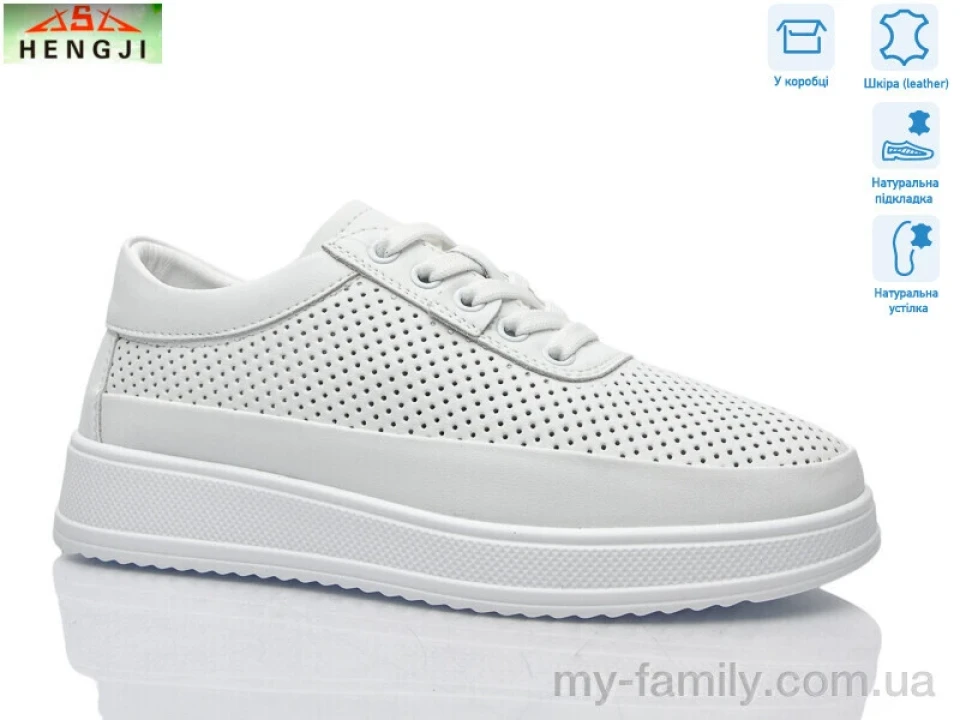 Кросівки натуральна шкіра білий жінки -, Жіночі кросівки оптом