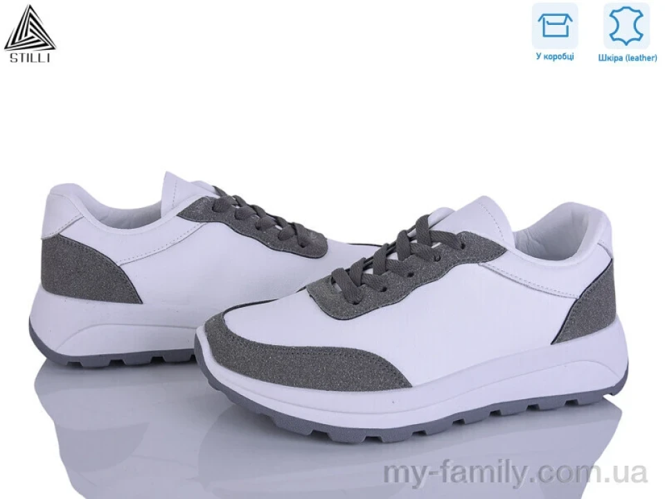 Кросівки натуральна шкіра-натуральна замша білий жінки -, Жіночі кросівки оптом