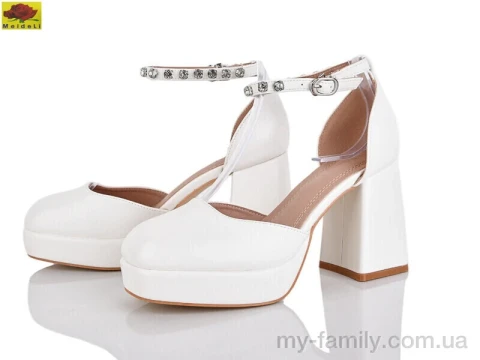 Туфлі штучна шкіра білий жінки -, Туфлі жіночі оптом