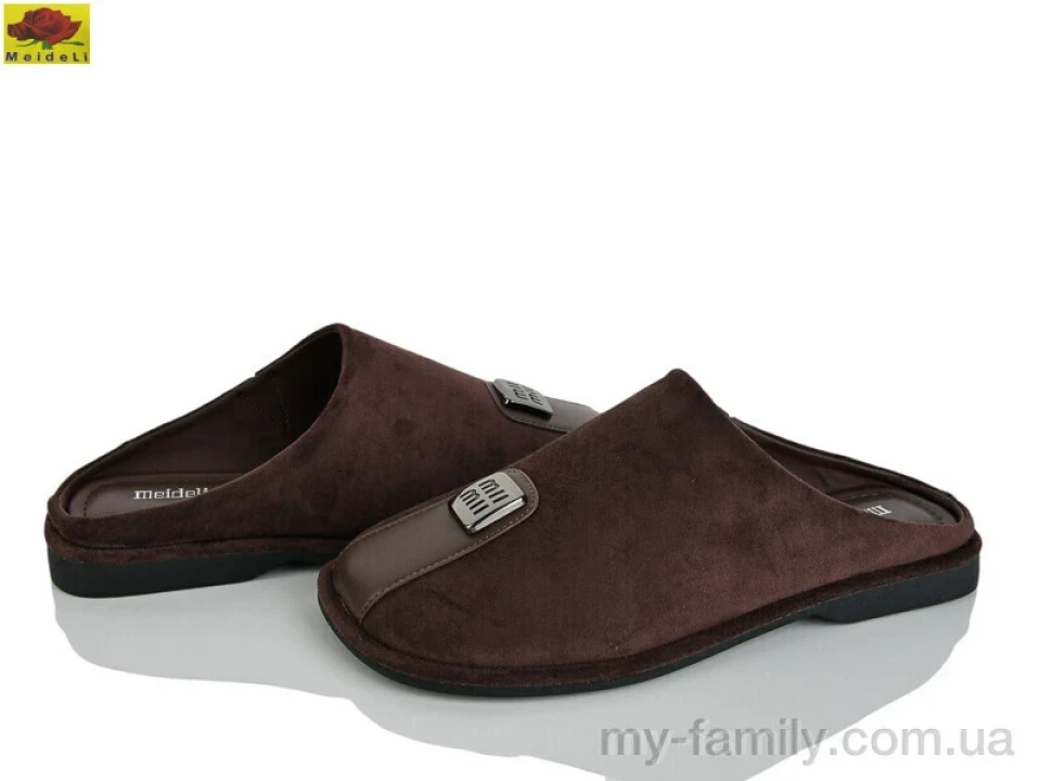 Шльопанці штучна замша коричневий жінки -, Жіночі шльопанці оптом