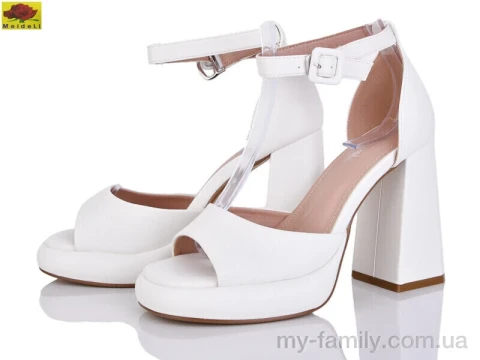 Босоножки искусственная кожа белый женщины -, Женские босоножки оптом